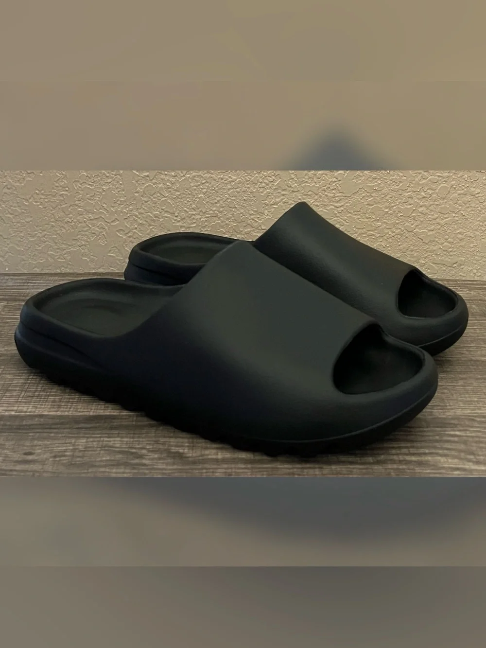 Yeezy YS-01 Black Color Slides Men’s Size-10
